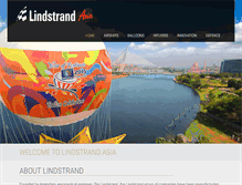 Tablet Screenshot of lindstrand.asia
